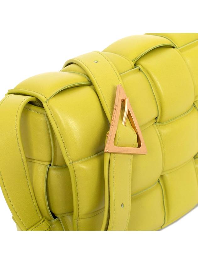 Gold Padded Cassette Cross Bag Kiwi - BOTTEGA VENETA - BALAAN 7