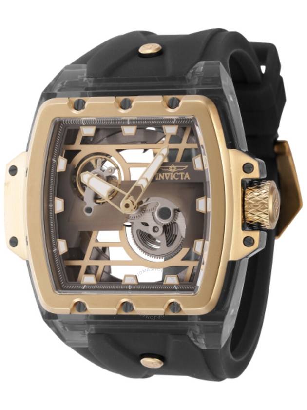 Invicta Anatomic Automatic Skeleton Gunmetal Dial Men's Watch 44269 - INVICTA - BALAAN 1