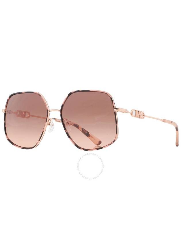 Michael Kors Empire Butterfly Brown Pink Gradient Irregular Ladies Sunglasses MK1127J 110813 59 - MICHAEL KORS - BALAAN 3