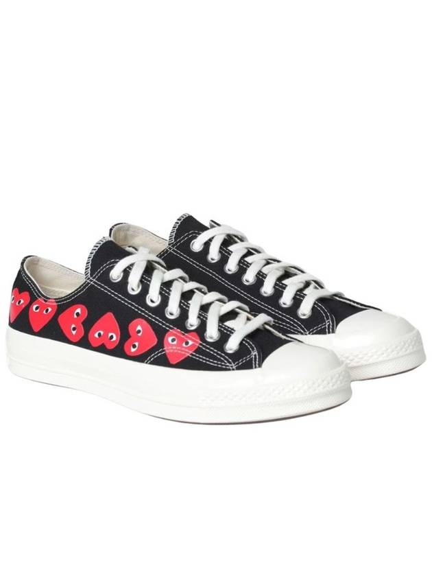 Comme Des Garçons Play X Converse Chuck Taylor `70 Multiheart Low Shoes - COMME DES GARCONS PLAY - BALAAN 5