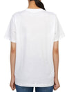 Thin Jersey Gogo Relaxed Short Sleeve T-Shirt White - GANNI - BALAAN 4