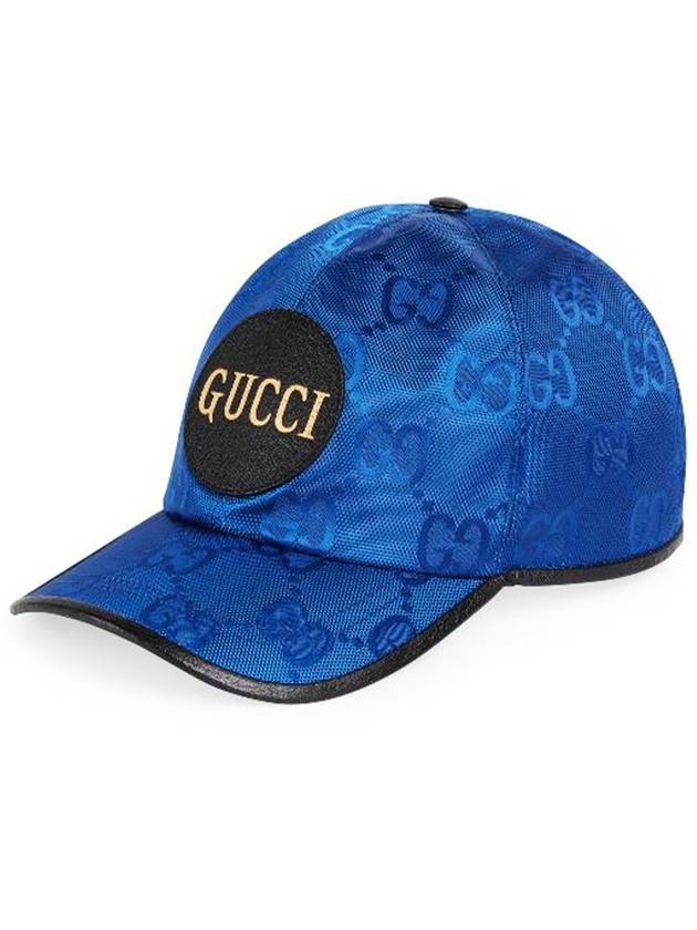 Metal Detail Off the Grid Ball Cap Blue - GUCCI - BALAAN.