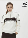 Women s high neck color combination zip up knit sweater DD3WSW251LV - DUVIK - BALAAN 3