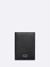 CD Icon Grained Calfskin Card Wallet Black - DIOR - BALAAN 2