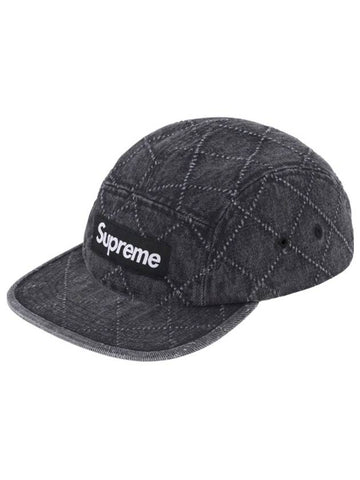 punched denim camp cap black FW23H105 - SUPREME - BALAAN 1