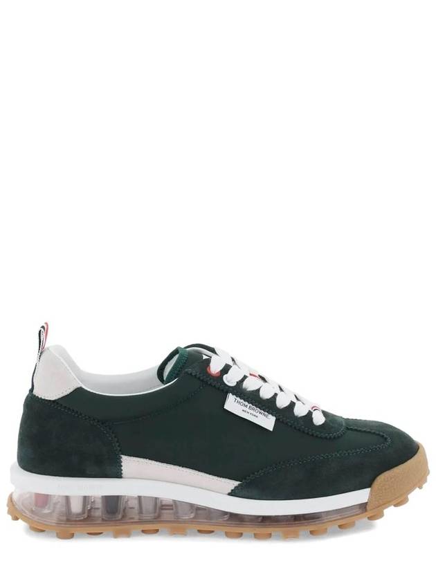 Clear Sole Tech Runner Low Top Sneakers Green - THOM BROWNE - BALAAN 2