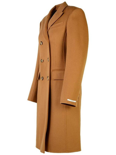 Sportmax 'Morgana' Beige Virgin Wool Coat - MAX MARA SPORTMAX - BALAAN 2