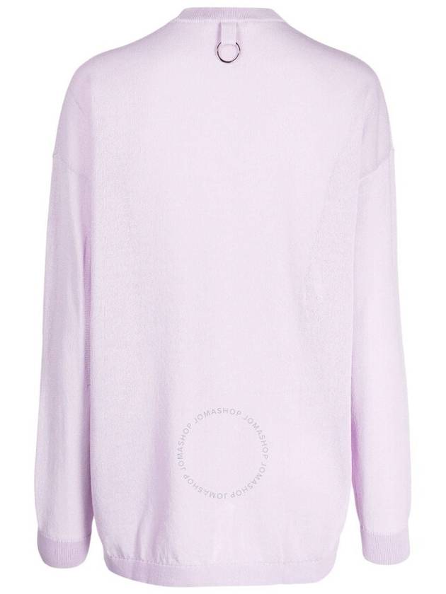 Tibi Dusty Lavendar Slit Detail Oversized Pullover, Size Small - TIBI - BALAAN 2