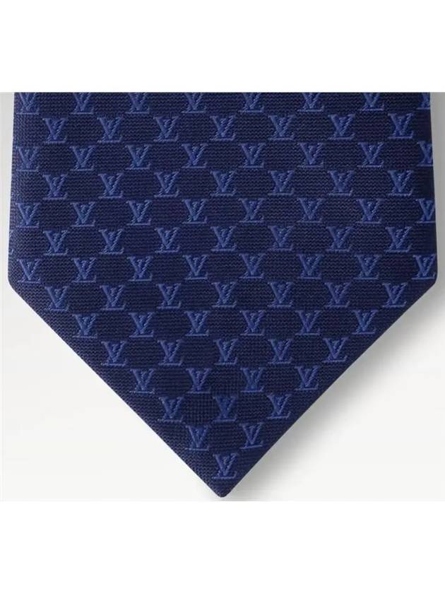 LV Fishnet Fishnet Tie Navy - LOUIS VUITTON - BALAAN 3