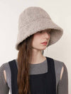 Fluffy Wool Raw Pink - BROWN HAT - BALAAN 2