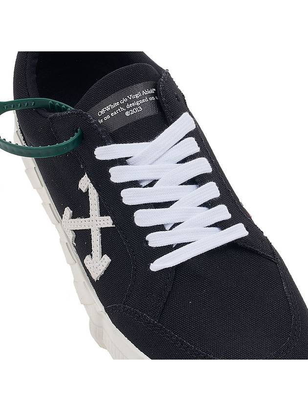 Arrow Low Vulcanized Low-Top Sneakers Black - OFF WHITE - BALAAN 9