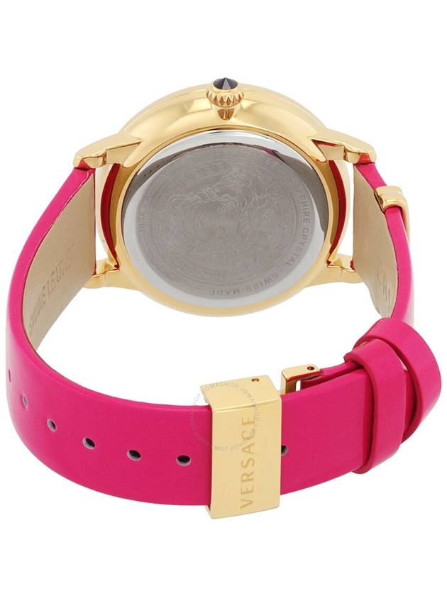 Open Box - Versace Medusa Alchemy Quartz Pink Dial Ladies Watch VE6F00323 - VERSACE - BALAAN 3