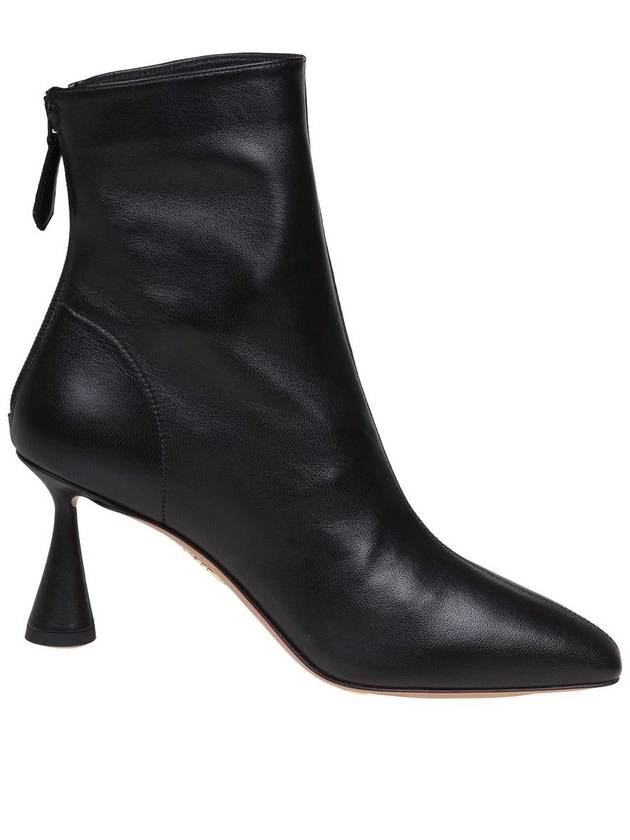 Aquazzura Soft Leather Ankle Boot - AQUAZZURA - BALAAN 1