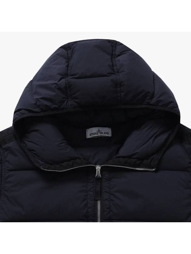 Seamless Tunnel Nylon Down Padding Navy - STONE ISLAND - BALAAN 4