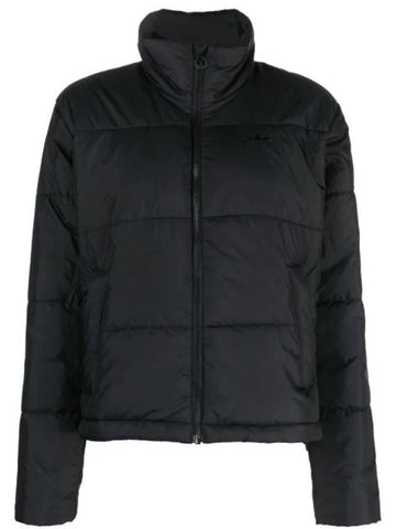 Short Puffer Padded Jacket Black - ADIDAS - BALAAN 1