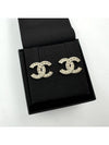 Metal Earrings Diamantes & Gold Crystal - CHANEL - BALAAN 3