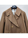24SS The Cube VTRENCH V Trench Water Repellent Trench Coat Caramel 2419021024600 011 - MAX MARA - BALAAN 4