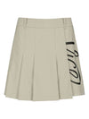 Women s Big Logo Wrap Pleated Half Pants - VICE GOLF - BALAAN 1