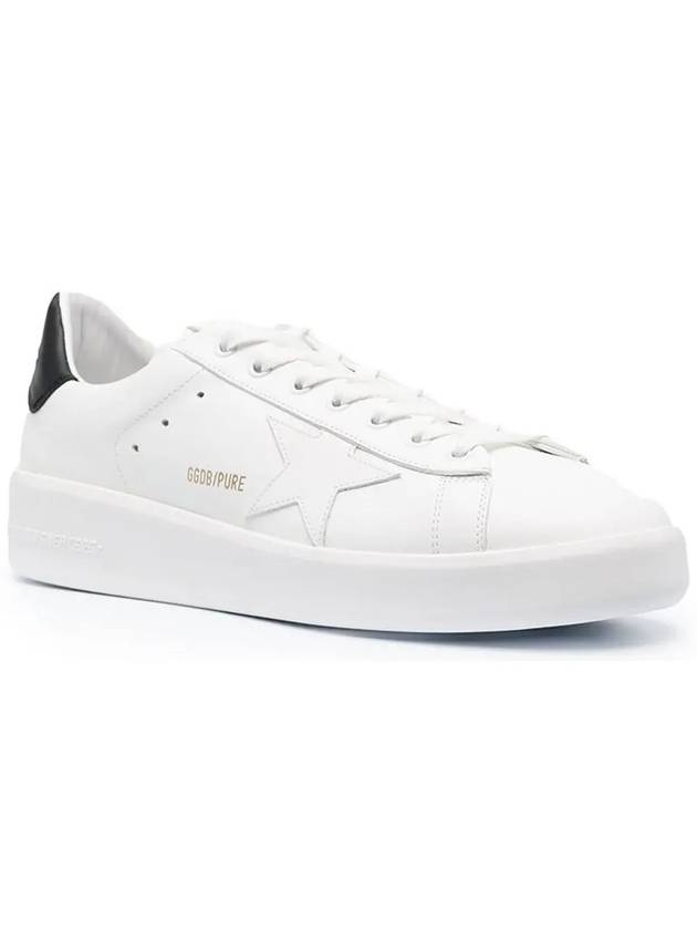 Purestar Black Tab Low Top Sneakers White - GOLDEN GOOSE - BALAAN 3