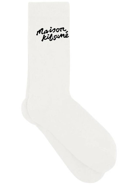 24SS handwriting socks MM06424 - MAISON KITSUNE - BALAAN 1