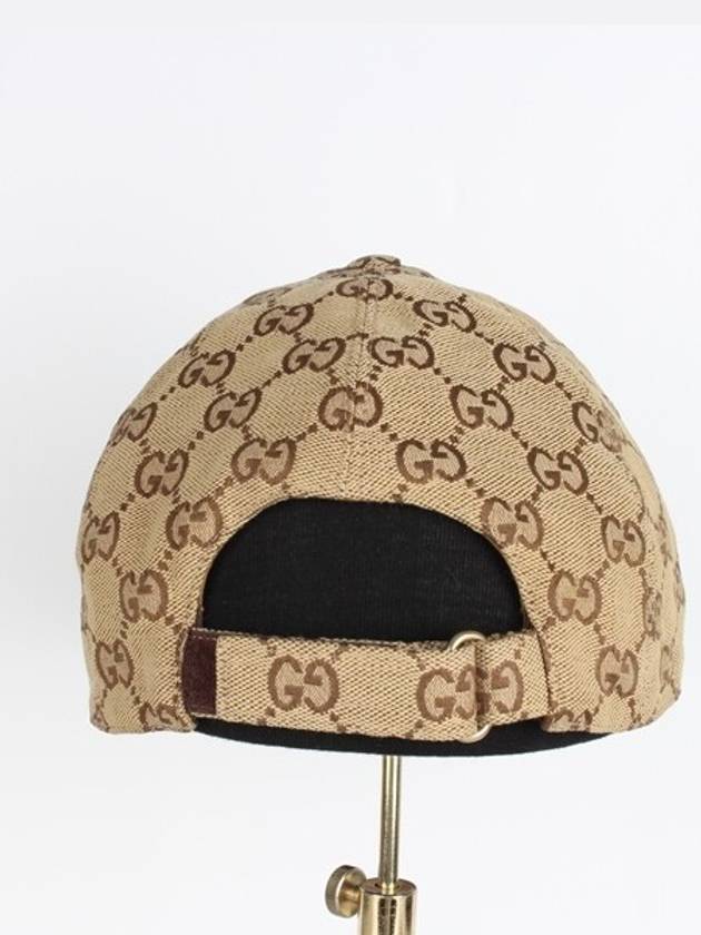 GG Canvas Base Ball Cap M - GUCCI - BALAAN 3