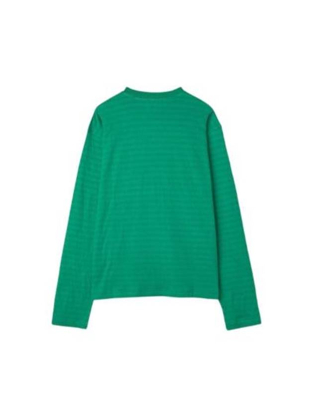 Reversible Stripe Long Sleeve T-Shirt Green - SUNNEI - BALAAN 3