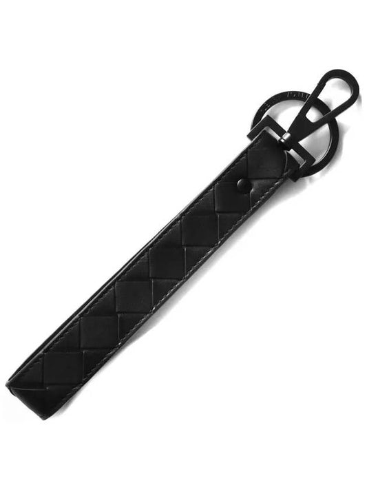 Intrecciato Key Holder Black - BOTTEGA VENETA - BALAAN 2