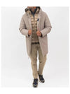 hooded padded coat beige - FAY - BALAAN 7