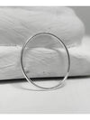 1MM Non Logo Line Ring Silver - BLESSED BULLET - BALAAN 2