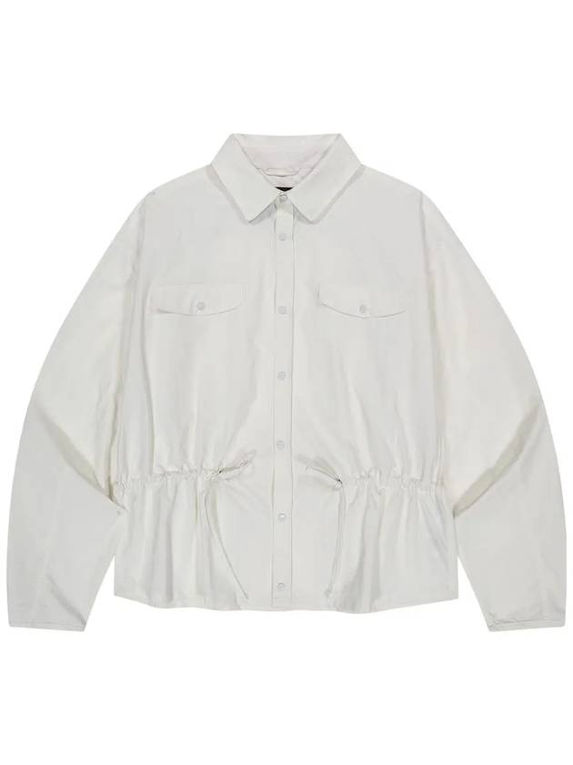 OG Nylon Crop Shirt White - OFFGRID - BALAAN 4