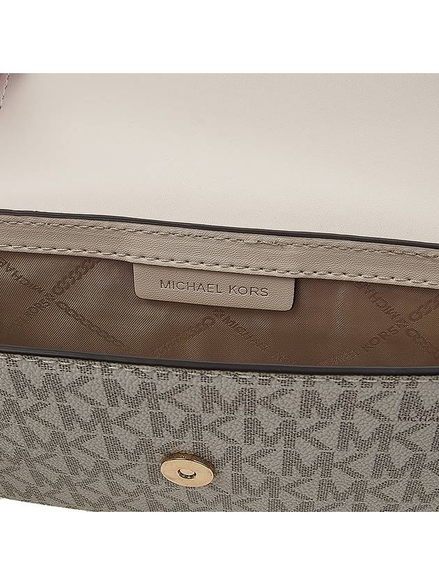 Greenwich Logo Decoration Cross Bag White - MICHAEL KORS - BALAAN 10