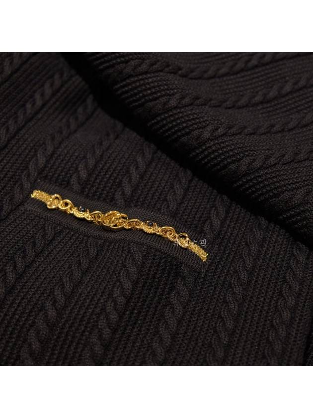 Women's Knitted Belt OnePiece Double G Chain Dress 658350XKBVO - GUCCI - BALAAN 5