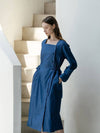 Dina Denim Dress - YOUNESS - BALAAN 3