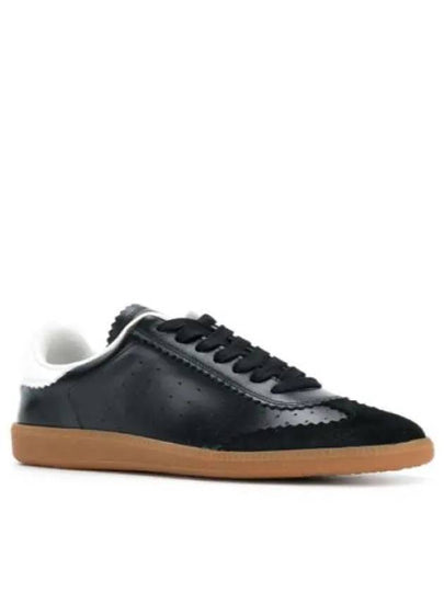 Bryce Logo Tab Low Top Sneakers Black - ISABEL MARANT - BALAAN 2