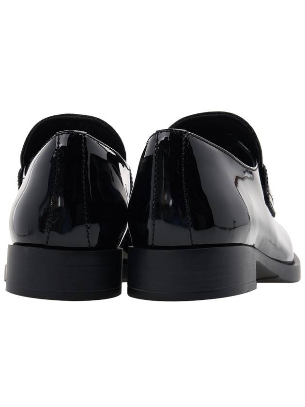 Patent Leather Loafers Black - PRADA - BALAAN 5