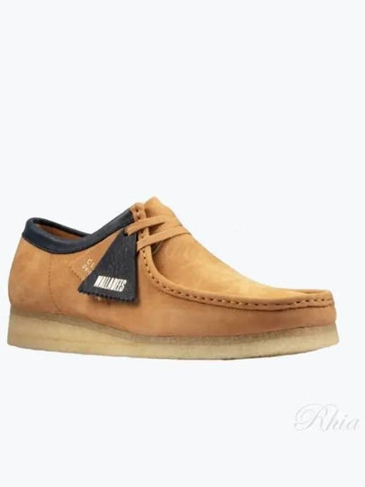 Wallabee Nubuck Loafer Light Tan - CLARKS - BALAAN 2