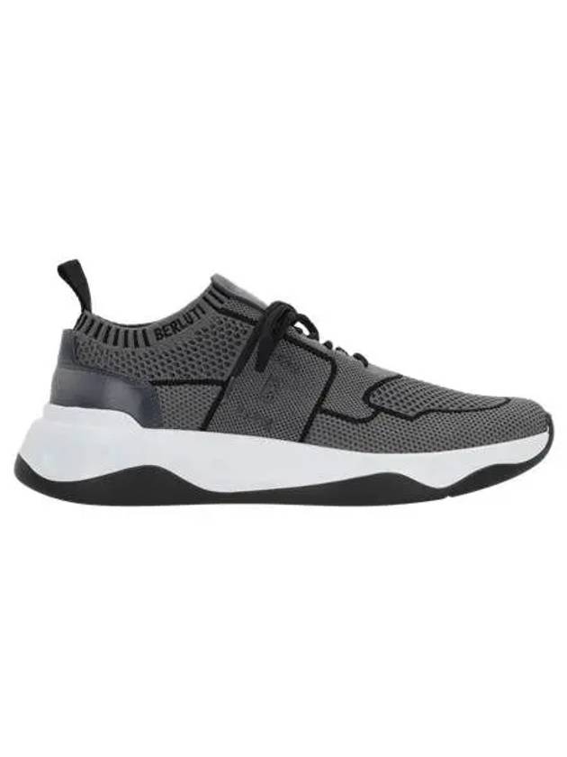 Shadow Calfskin Low Top Sneakers Grey - BERLUTI - BALAAN 2