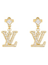 Lady LV Earrings Gold - LOUIS VUITTON - BALAAN 1