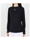 Golf Dri Fit UV Advantage Long Sleeve T-Shirt Black - NIKE - BALAAN 2