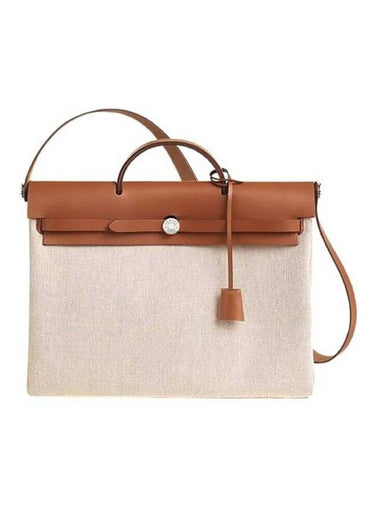 Herbag 39 Tote Bag Beige - HERMES - BALAAN 1