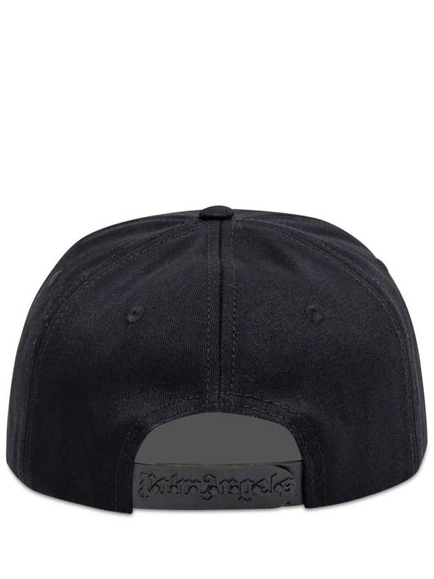 Classic Logo Ball Cap Black - PALM ANGELS - BALAAN 4