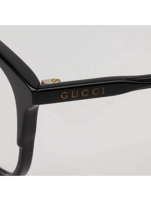 Eyewear Square Frame Glasses Black - GUCCI - BALAAN 10