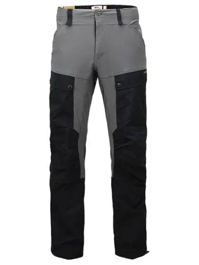 Men's Keb Trousers Iron Grey - FJALL RAVEN - BALAAN 2