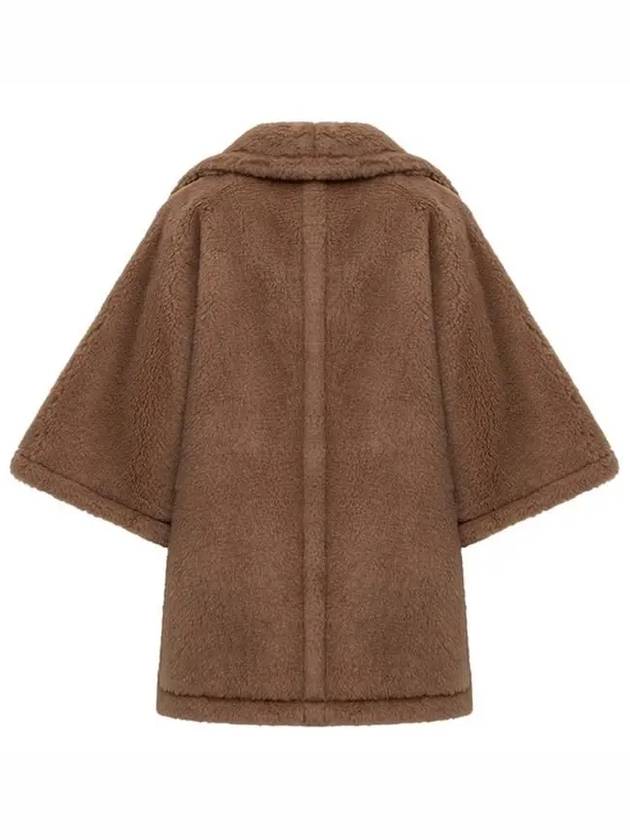 Shearling Cape Brown - MAX MARA - BALAAN 3