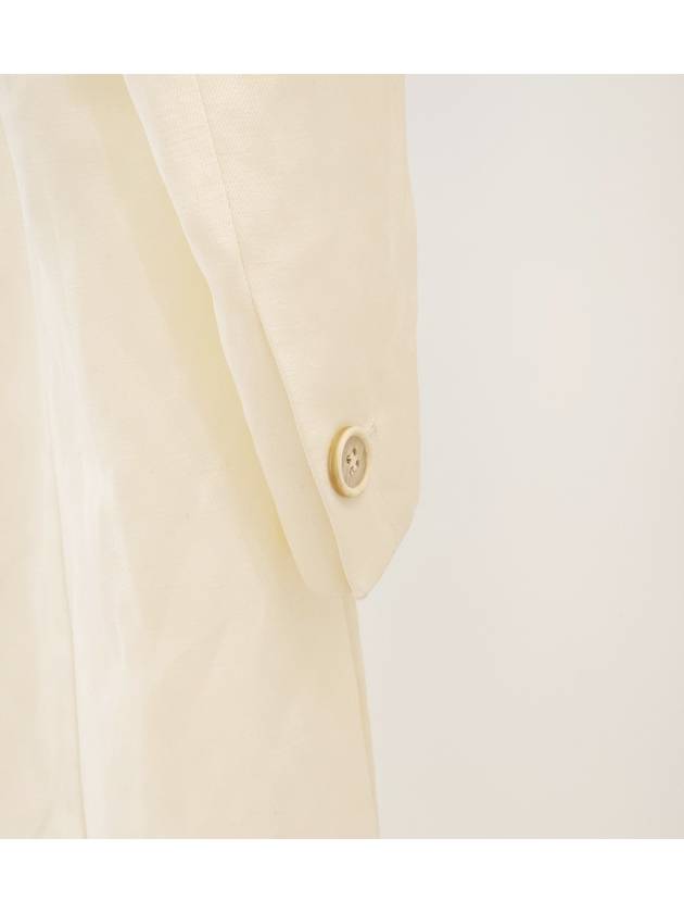 Women s No collar V Jacket White GCD274F806D672 - FABIANA FILIPPI - BALAAN 6