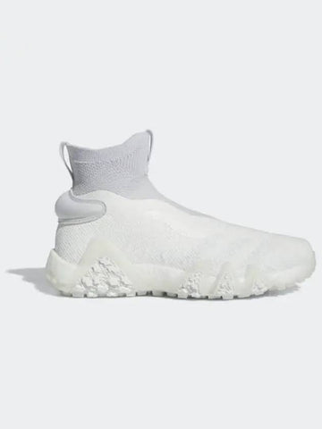 Code Chaos Laceless Prime Knit Boost Golf Cloud White DAsh Ash Gray Crystal Shoes IG5358 715884 - ADIDAS - BALAAN 1