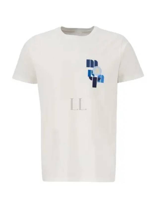 Zafferh Logo Cotton Short Sleeve T-Shirt White - ISABEL MARANT - BALAAN 2