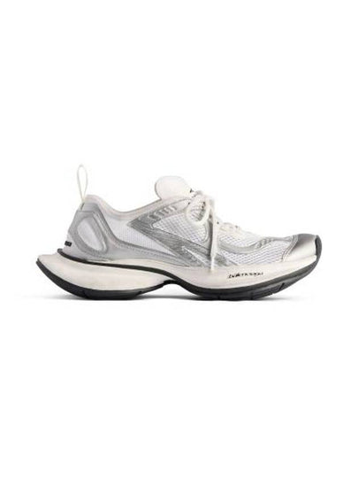 Circuit Low Top Sneakers White Silver - BALENCIAGA - BALAAN 2