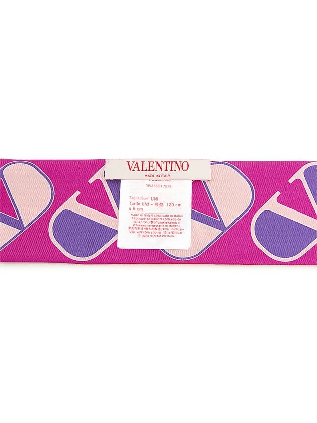 Exclusive special price limited to 30 pieces V logo signature women s scarf E6017KBS UWT - VALENTINO - BALAAN 6