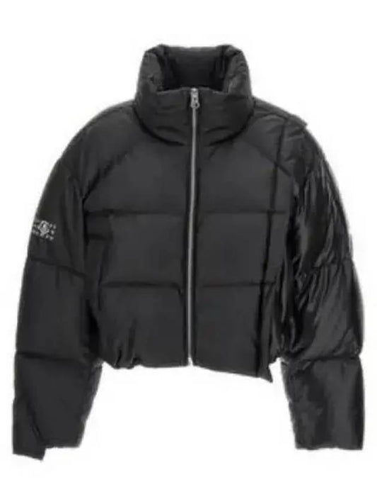 Women's Crop Puffer Padding Black - MAISON MARGIELA - BALAAN 2